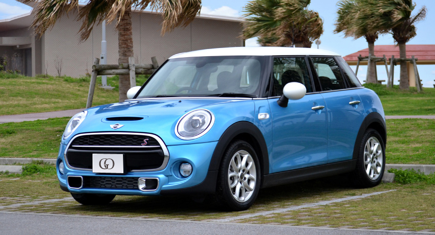 Okinawa A Car Mini Cooper S 5door Electric Blue