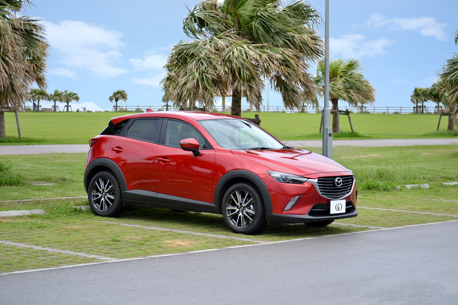 Okinawa Mazda Rent A Car Mazda Cx 3 Xd Touring Seoul Red Premium Metallic